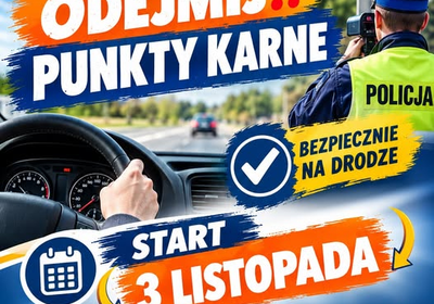 Szkolenie redukujące punkty karne